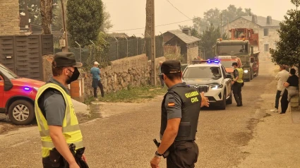 Evacuación de vecinos en Sanabria