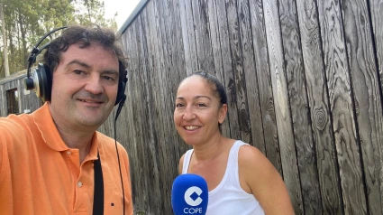 Juan Maceiras e Inma, responsable de O Rincón dos Sentidos