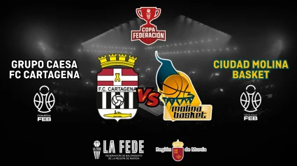 FC Cartagena Basket y Ciudad de Molina jugarán la final de la Copa Federación en Lorca