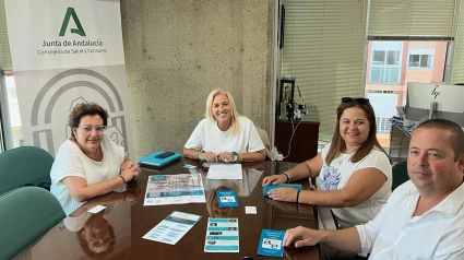 06/10/2023 La delegada territorial de Salud y Consumo, Eva Pajares, mantiene una reunión con representantes de la Asociación Dislexia Cádiz.POLITICA JUNTA DE ANDALUCÍA