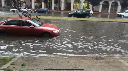 Santander inundado