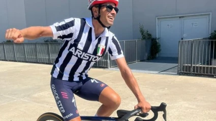Mikel Landa, antes de disputar La Vuelta