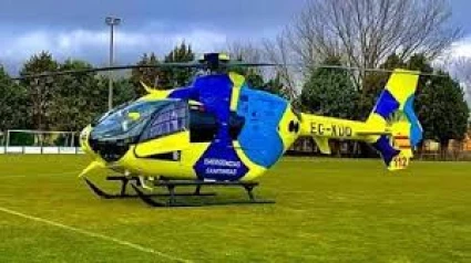 Helicoptero servicios de emergencias