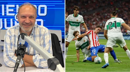 Pedro Martin y una falta a Raspadori