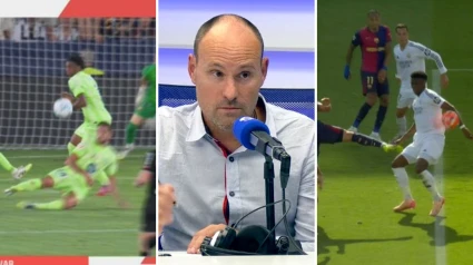 Mateu Lahoz recuerda la acción de Tchouaméni en el Clásico para explicar el penalti a favor del Levante ante el Barça