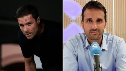 Xabi Alonso y Guille Uzquiano