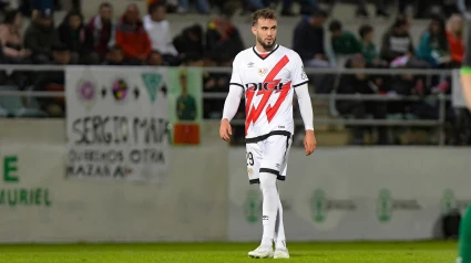 Diego Méndez, en el Rayo Vallecano.