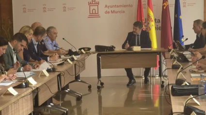 Reunión de seguridad para la Feria de Murcia