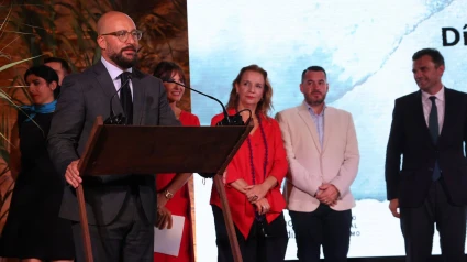 27/09/2024 El vicepresidente cuarto de la Diputación y responsable del Patronato de Turismo, Germán Beardo, interviene en el acto por el Día del Turismo.POLITICA DIPUTACIÓN DE CÁDIZ