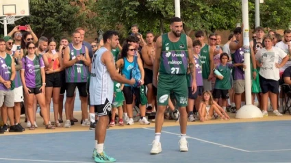 Duarte se atrevió en un 3x3 ante la mirada de cientos de aficionados.