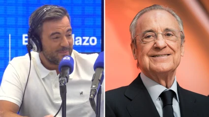 Nacho Peña y Florentino Pérez