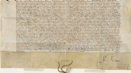 Digitalizacion de la bula pontificia de la UGR