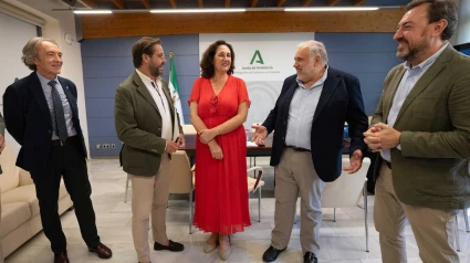 Antonio Granados ha mantenido una reunión de trabajo con la junta directiva de Cruz Roja en Granada
