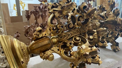 Guardabrisas del paso de Jesús de la Amargura
