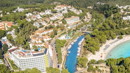 Serpentona imagen aérea