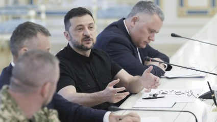 El presidente de Ucrania, Volodimir Zelenski