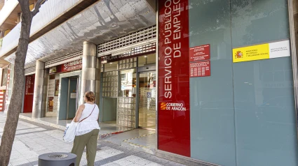 Oficina del INAEM, en Zaragoza