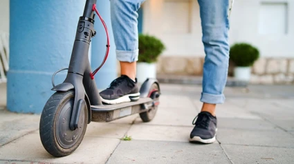 Patinete eléctrico.