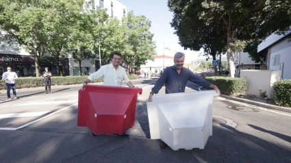 José María Bellido y Miguel Ángel Torrico inauguran la nueva Avenida de Trassierra