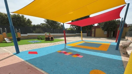 Renovación de la zona infantil del colegio Juan Ramón Jiménez