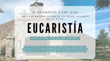 Eucaristía por los afectados por los incendios de Salamanca
