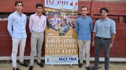 Acto de presentación del festejo de Béjar en el coso de La Ancianita