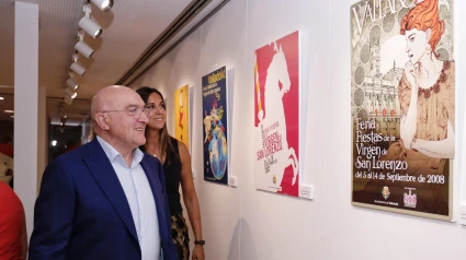 Jesús Julio Carnero, Alcalde de Valladolid, junto a Blanca Jimenez, concejala de Turismo, Eventos y Marca Ciudad