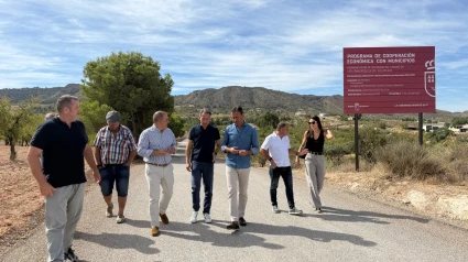 Visita del Portavoz del Gobierno Regional, Marcos Ortuño a la pedanía lorquina de Aguaderas