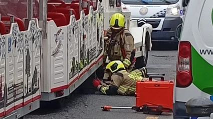 Accidente mortal tren turístico Santiago