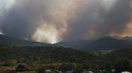 Incendio este verano en Las Médulas