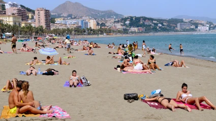 Imagen archivo de una playa de Málaga