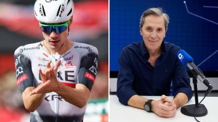 Juan Ayuso es la gran perla del ciclismo español.