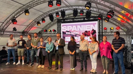 Representación onubense en la Fiesta de la Ribera de los Museos de Frankfurt