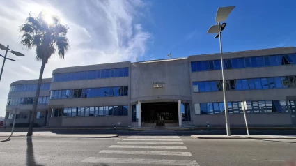 Edificio Atlas en la Zona Franca de Cádiz
