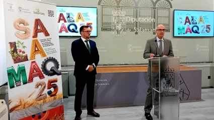Javier Iglesias, Pte. de la Diputación salmantina presenta SALAMAQ 2025