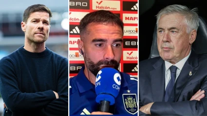 Xabi Alonso, Carvajal y Ancelotti