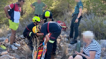 Localizada tras una gran movilización una mujer de 90 años perdida en Benissa