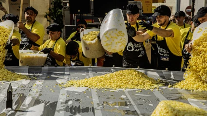 Huevos de Palas de Rei y Melide: la mayor tortilla del mundo está en Galicia