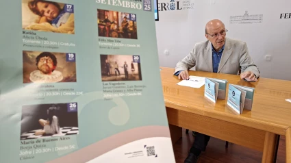 José Antonio Ponte Far presentó la programación cultural de Ferrol