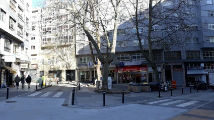 Confluencia de Ángel Senra con San Vicente, Os Mallos (A Coruña)