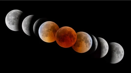 Fases eclipse luna de sangre