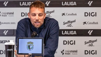 Michu, director deportivo del Burgos CF