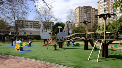Parque infantil del Parque de Huelin