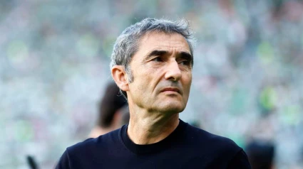 Ernesto Valverde fue expulsado en la visita del Athletic al campo del Betis.