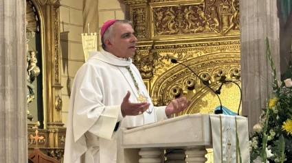 Don Ángel Román, obispo de Albacete