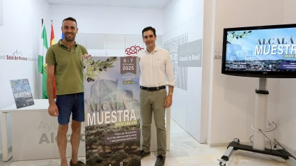 El alcalde, Marino Aguilera, y el concejal de Agricultura y Medio Ambiente, Francisco Toro