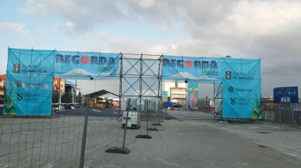 Entrada del Festival Recorda Fest en el Muelle de Batería de A Coruña
