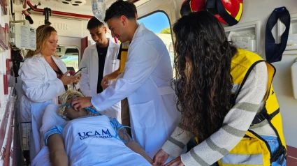 Clases en una ambulancia