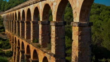 Imagen del Puente del Diablo en Tarragona