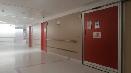Zona interior del Hospital Arquitecto Marcide de Ferrol